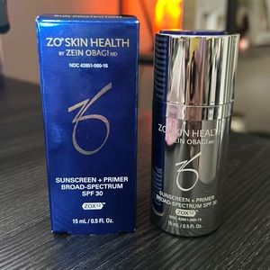 NWT Obagi ZO skin health sunscreen + primer broad spectrum SPF 30